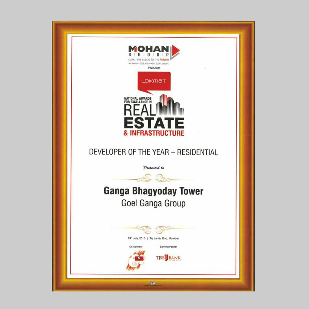 Ganga-Bhagyoday-Tower--best-developer-of-year